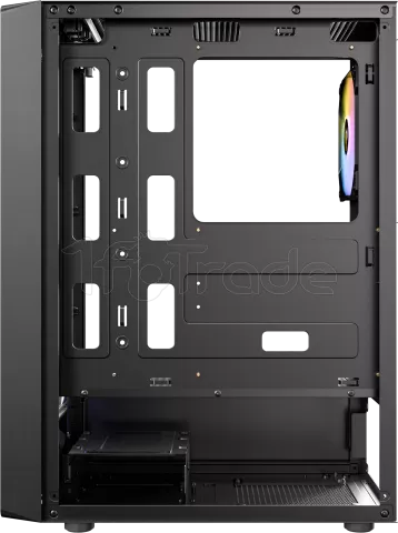 Photo de Boitier Moyen Tour ATX Antec AX26 Elite RGB avec panneau vitré (Noir)