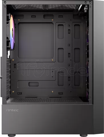 Photo de Boitier Moyen Tour ATX Antec AX27 Elite RGB avec panneau vitré (Noir)