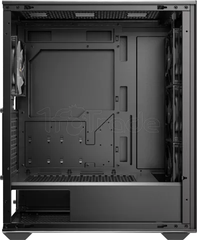 Photo de Boitier Moyen Tour ATX Antec AX85 RGB avec panneau vitré (Noir)