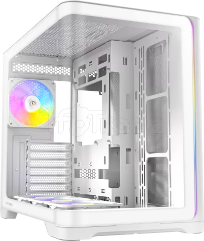 Photo de Boitier Moyen Tour ATX Antec Constellation C5 Curve RGB avec panneaux vitrés (Blanc)