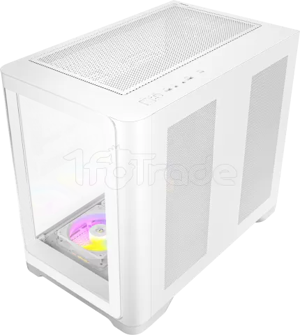 Photo de Boitier Moyen Tour ATX Antec Constellation C5 Curve RGB avec panneaux vitrés (Blanc)