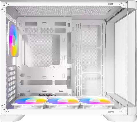 Photo de Boitier Moyen Tour ATX Antec Constellation C5 Curve RGB avec panneaux vitrés (Blanc)