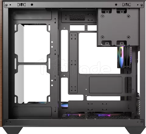 Photo de Boitier Moyen Tour ATX Antec CX800 Wood RGB avec panneaux vitrés (Noir)