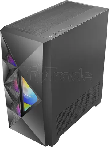 Photo de Boitier Moyen Tour ATX Antec Dark Fleet DF800 Flux RGB avec panneau vitré (Noir)