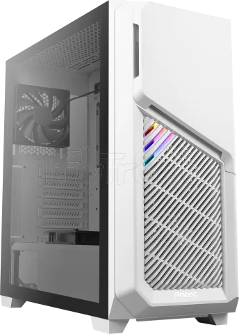 Photo de Boitier Moyen Tour ATX Antec Dark Phantom DP502 Flux RGB avec panneau vitré (Blanc)