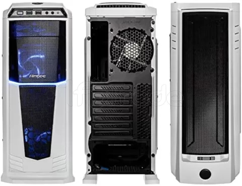 Photo de Boitier Moyen Tour ATX Antec Gaming GX330 avec fenêtre (Blanc)