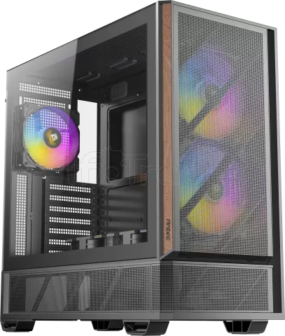 Photo de Boitier Moyen Tour ATX Antec P30 RGB avec panneau vitré (Noir)