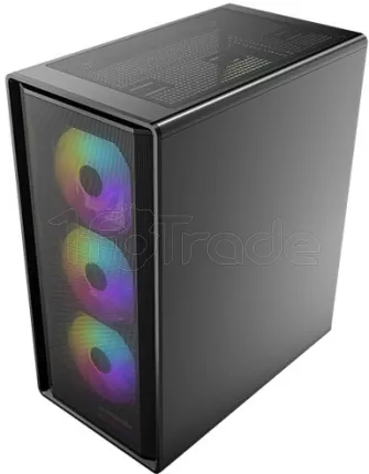 Photo de Boitier Moyen Tour ATX Antec P6 Neo avec panneau vitré (Noir)