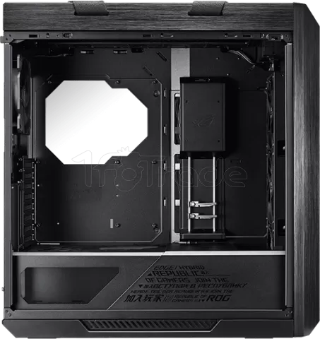 Photo de Boitier Moyen Tour ATX Asus Rog Strix Helios RGB avec panneaux vitrés (Noir)