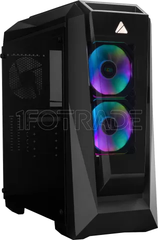 Photo de Boitier Moyen Tour ATX Azza Chroma B RGB avec panneaux vitrés (Noir)