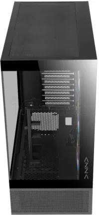 Photo de Boitier Moyen Tour ATX Azza Cove RGB avec panneaux vitrés (Noir)