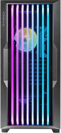 Photo de Boitier Moyen Tour ATX Azza Guardian RGB avec panneau vitré (Noir)