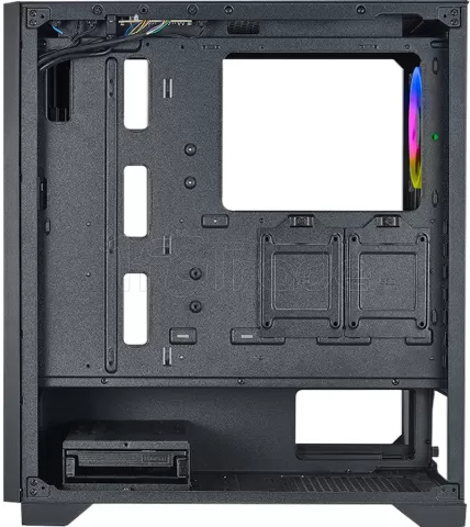 Photo de Boitier Moyen Tour ATX Azza Hive M RGB avec panneau vitré (Noir)