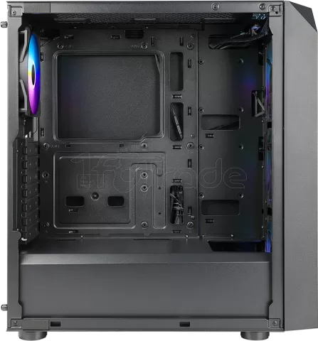 Photo de Boitier Moyen Tour ATX Azza Source RGB avec panneau vitré (Noir)