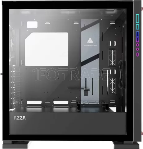 Photo de Boitier Moyen Tour ATX Azza Zircon 7000 RGB avec panneau vitré (Noir)