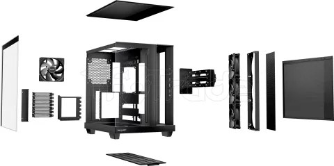 Photo de Boitier Moyen Tour ATX be quiet! Light Base 500 avec panneaux vitrés (Noir)