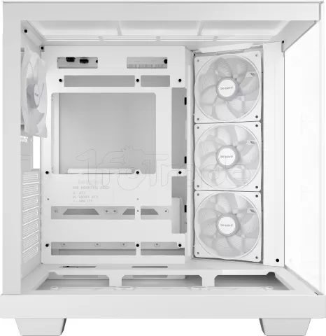 Photo de Boitier Moyen Tour ATX be quiet! Light Base 500 LX RGB avec panneaux vitrés (Blanc)