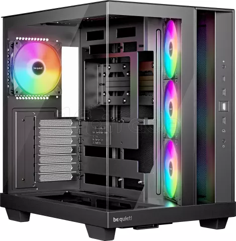 Photo de Boitier Moyen Tour ATX be quiet! Light Base 500 LX RGB avec panneaux vitrés (Noir)