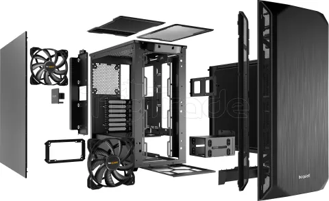Photo de Boitier Moyen Tour ATX be quiet! Pure Base 500 (Noir)