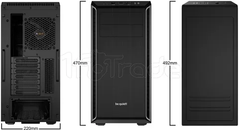 Photo de Boitier Moyen Tour ATX be quiet! Pure Base 600 (Noir/Argent)