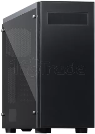 Photo de Boitier Moyen Tour ATX Chieftec Hawk AL-02B-TG avec panneau vitré (Noir)