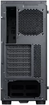 Photo de Boitier Moyen Tour ATX Chieftec Hawk AL-02B-TG avec panneau vitré (Noir)