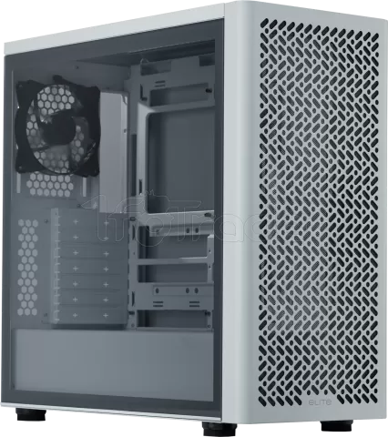 Photo de Boitier Moyen Tour ATX Cooler Master Elite 502 Lite avec panneau vitré (Blanc)