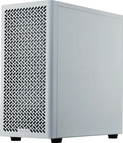 Photo de Boitier Moyen Tour ATX Cooler Master Elite 502 Lite avec panneau vitré (Blanc)