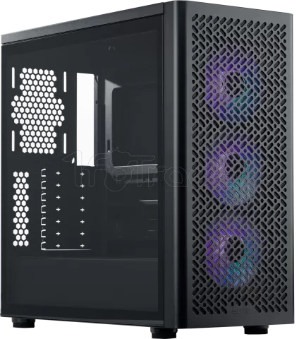 Photo de Boitier Moyen Tour ATX Cooler Master Elite 502 RGB avec panneau vitré (Noir)