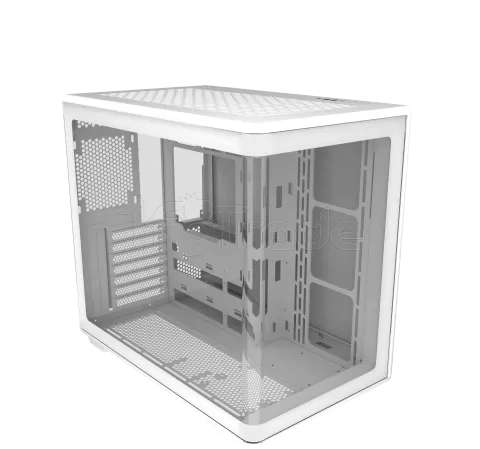 Photo de Boitier Moyen Tour ATX Cooler Master Elite 600 avec panneaux vitrés (Blanc)