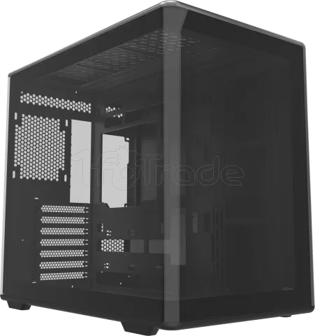 Photo de Boitier Moyen Tour ATX Cooler Master Elite 600 avec panneaux vitrés (Noir)