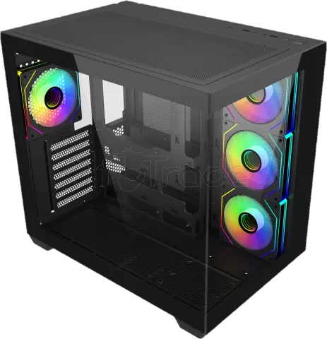 Photo de Boitier Moyen Tour ATX Cooler Master Elite 681 RGB avec panneaux vitrés (Noir)