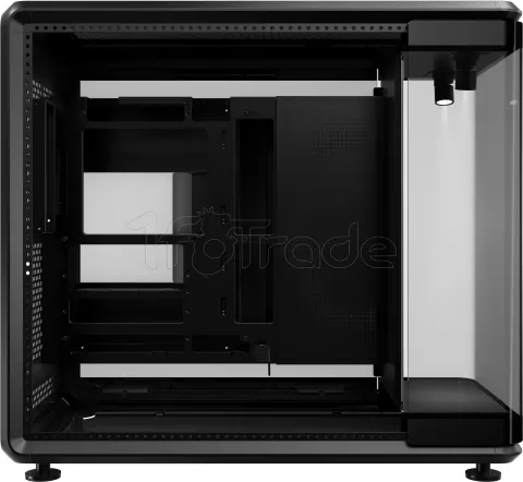 Photo de Boitier Moyen Tour ATX Cooler Master MasterFrame 360 Panorama avec panneaux vitrés (Noir)