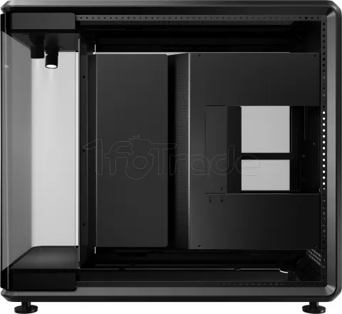 Photo de Boitier Moyen Tour ATX Cooler Master MasterFrame 360 Panorama avec panneaux vitrés (Noir)