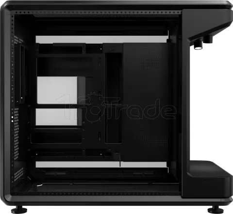 Photo de Boitier Moyen Tour ATX Cooler Master MasterFrame 360 Stage LCD avec panneaux vitrés (Noir)