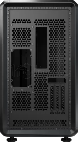 Photo de Boitier Moyen Tour ATX Cooler Master MasterFrame 360 Stage LCD avec panneaux vitrés (Noir)