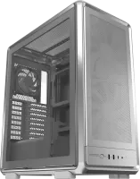 Photo de Boitier Moyen Tour ATX Cooler Master MasterFrame 500 Mesh RGB avec panneau vitré (Argent)