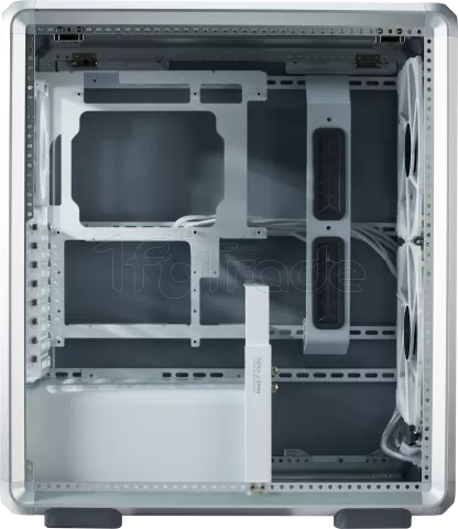 Photo de Boitier Moyen Tour ATX Cooler Master MasterFrame 500 Mesh RGB avec panneau vitré (Argent)