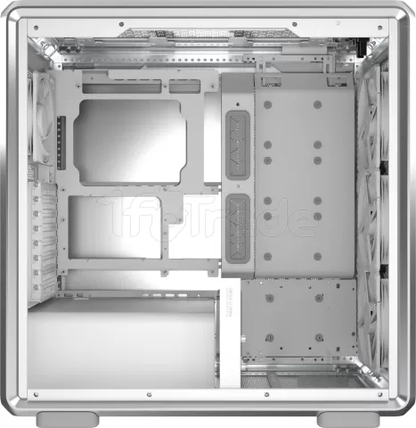 Photo de Boitier Moyen Tour ATX Cooler Master MasterFrame 600 avec panneaux vitrés (Argent)