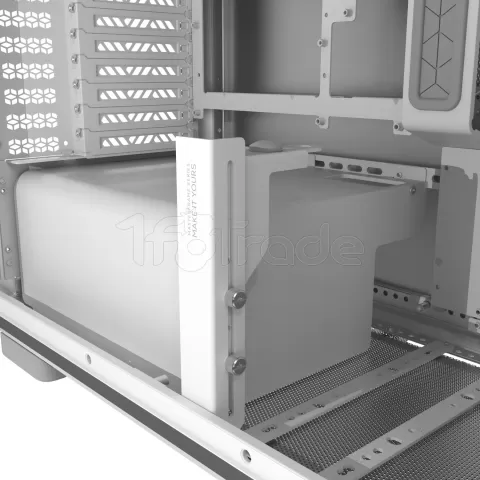 Photo de Boitier Moyen Tour ATX Cooler Master MasterFrame 600 avec panneaux vitrés (Argent)