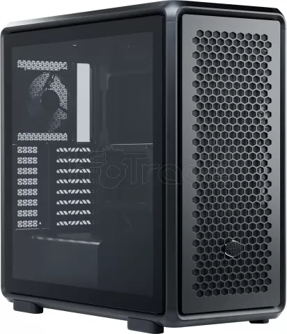 Photo de Boitier Moyen Tour ATX Cooler Master MasterFrame 600 avec panneaux vitrés (Noir)