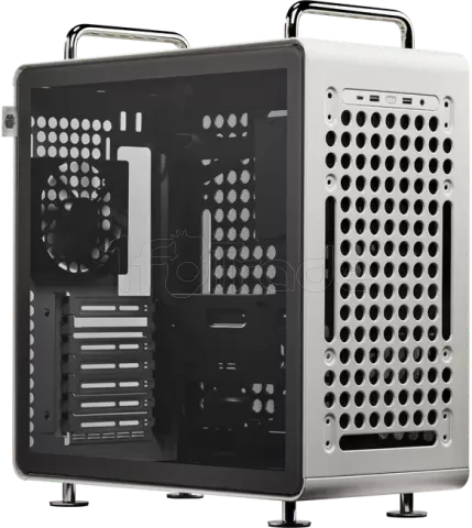 Photo de Boitier Moyen Tour ATX Cooler Master Qube 540  avec panneau vitré (Gris)