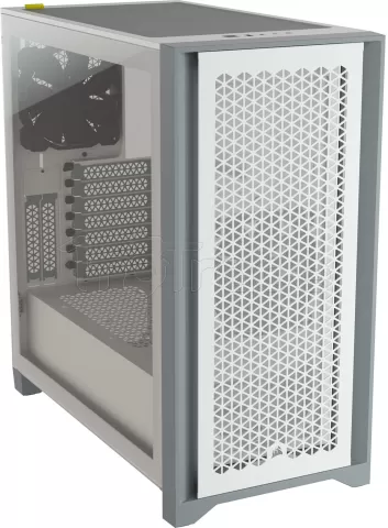 Photo de Boitier Moyen Tour ATX Corsair 4000D Airflow avec panneau vitré  (Blanc)