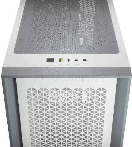 Photo de Boitier Moyen Tour ATX Corsair 4000D Airflow avec panneau vitré  (Blanc)