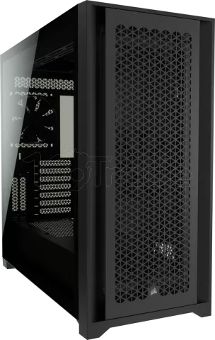 Photo de Boitier Moyen Tour ATX Corsair 5000D Airflow avec panneau vitré (Noir)