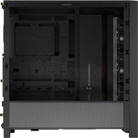 Photo de Boitier Moyen Tour ATX Corsair Frame 4000D RS RGB avec panneau vitré (Noir)
