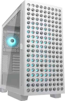 Photo de Boitier Moyen Tour ATX Cougar Airface ECO RGB avec panneau vitré (Blanc)