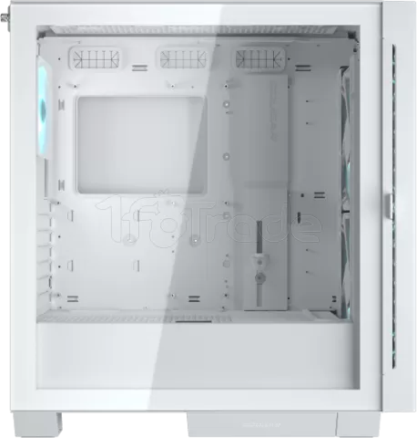 Photo de Boitier Moyen Tour ATX Cougar Airface ECO RGB avec panneau vitré (Blanc)