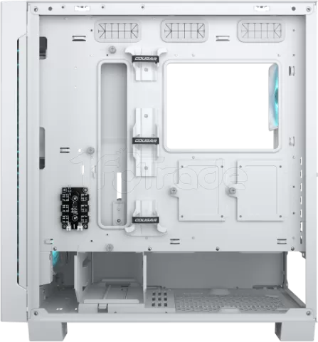 Photo de Boitier Moyen Tour ATX Cougar Airface ECO RGB avec panneau vitré (Blanc)