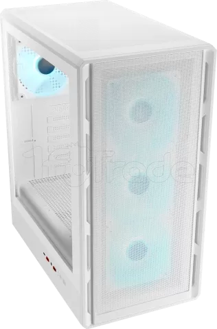 Photo de Boitier Moyen Tour ATX Cougar AirFace Pure Pro RGB avec panneaux vitrés (Blanc)